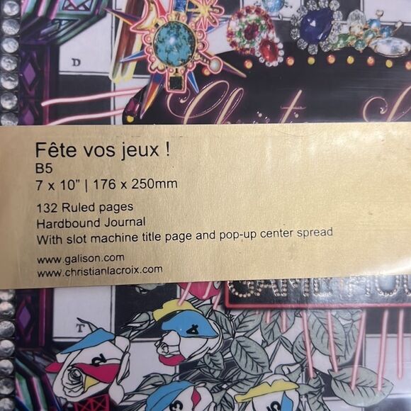 CHRISTIAN LACROIX  FETE VOS JEUX GAME‎ HOUSE HARDBOUND POP-UP CENTER JOU… - Picture 3 of 5